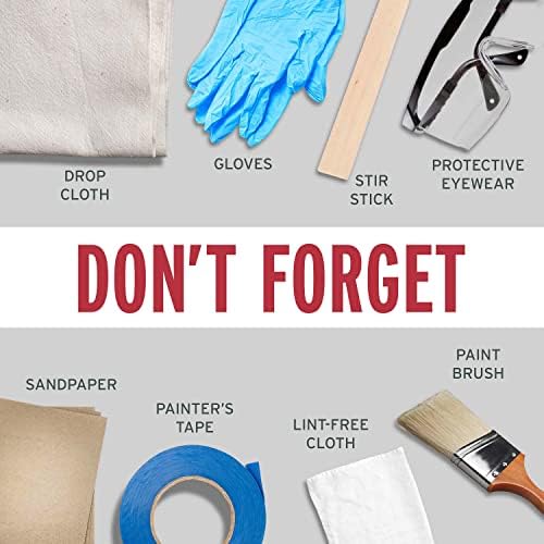 Rust-Oleum Stops Rust Brush On Protective Enamel Paint, Flat Brown | Rust and Corrosion Resistant, Indoor and Outdoor Durability, Beautiful Finish on Metal, Wood and More, Quart