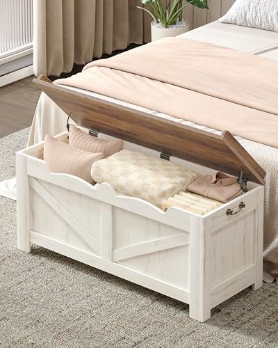 hzuaneri 39" storage chest | stuffed animal and, close-up detail