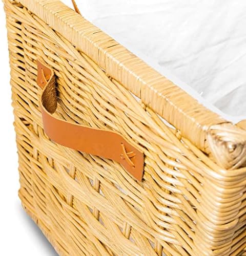 the basket lady deep wicker storage trunk, xl, package contents
