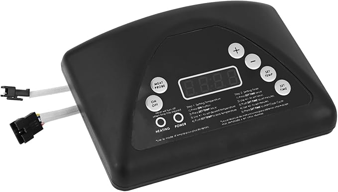 TEENGSE 9907100008 Smoker Thermostat Digital Control Panel Kit, Compatible by TEENGSE