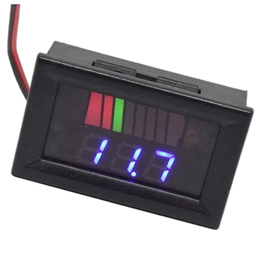 Battery Charge Level Indicator Universal Car Battery Capacity Meter Tester - Image 7