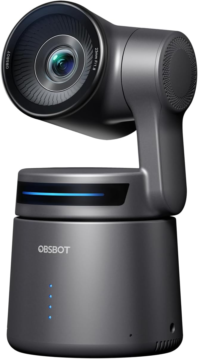 OBSBOT Tail Air NDI Streaming Camera 4K, AI Tracking PTZ Camera - Image 10
