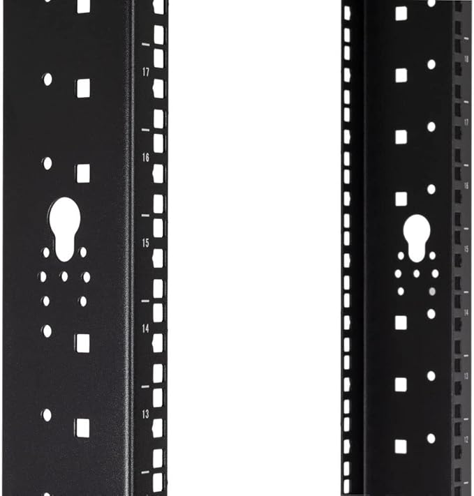 NavePoint 25U 2 Post Open Frame Server Rack - Image 7