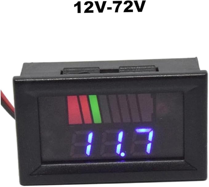 Battery Charge Level Indicator Universal Car Battery Capacity Meter Tester - Image 8
