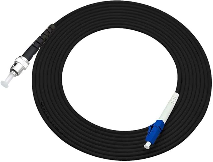 Jeirdus 600M LC to ST Outdoor Armored Simplex 9/125 SM Fiber Optic Cable Jumper - Image 3