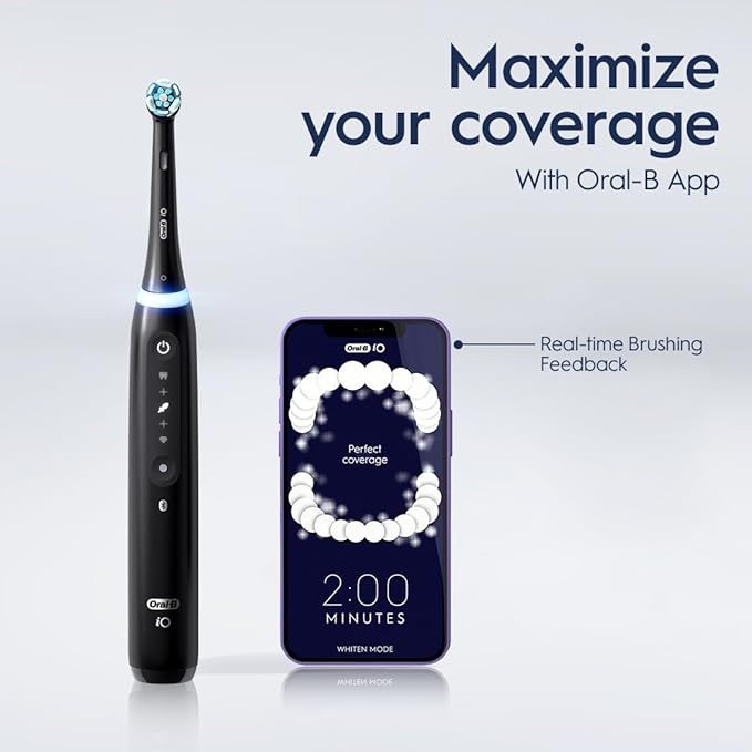 Oral-B iO Deep Clean + Whiten Rechargeable Electric Toothbrush - Image 7
