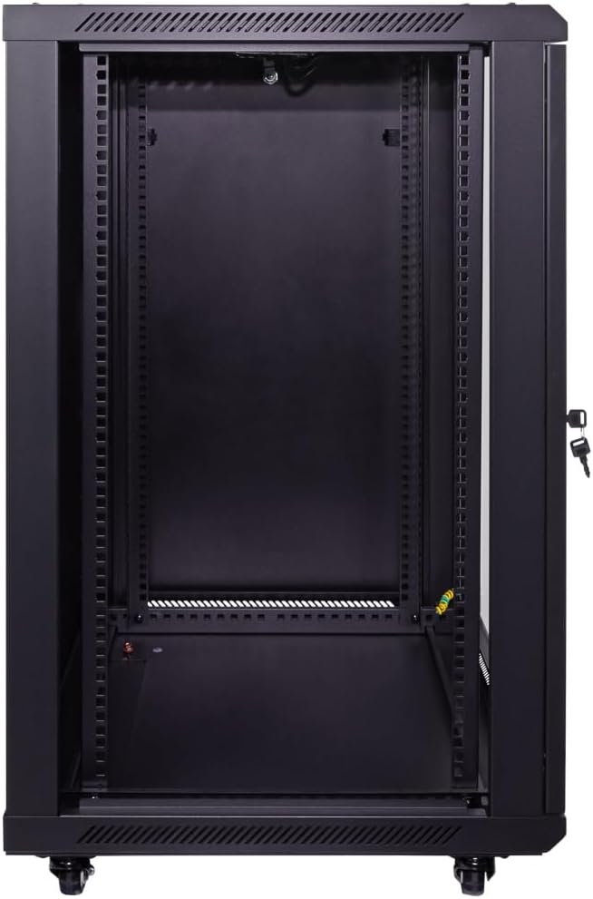 NavePoint 18U Server Cabinet Wall Mount Rack Enclosure - Image 6