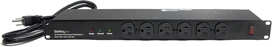 StarTech.com 16 Outlet Horizontal 1U Rack Mount PDU Power Strip by StarTech