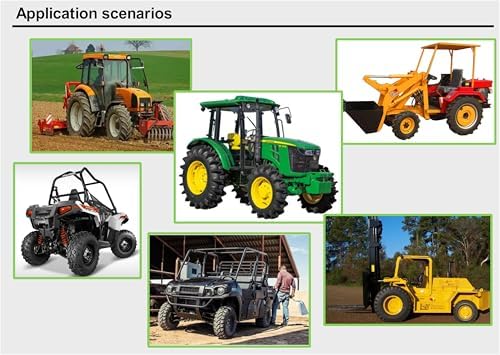 universal tool box kit,tractor tool box, lockable,with mounting, front angle view