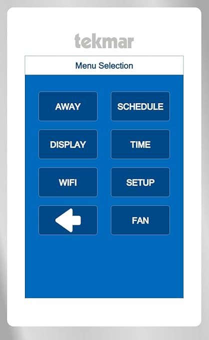 tekmar Invita Wi-Fi Thermostat | 2-Wire, Energy Star Approved, 2-Stage Cool - Image 7