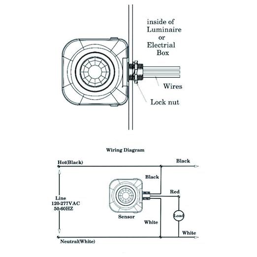 ECOELER High-Bay Occupancy Sensor Switch, 360° Passive Infrared PIR Ceiling - Image 7