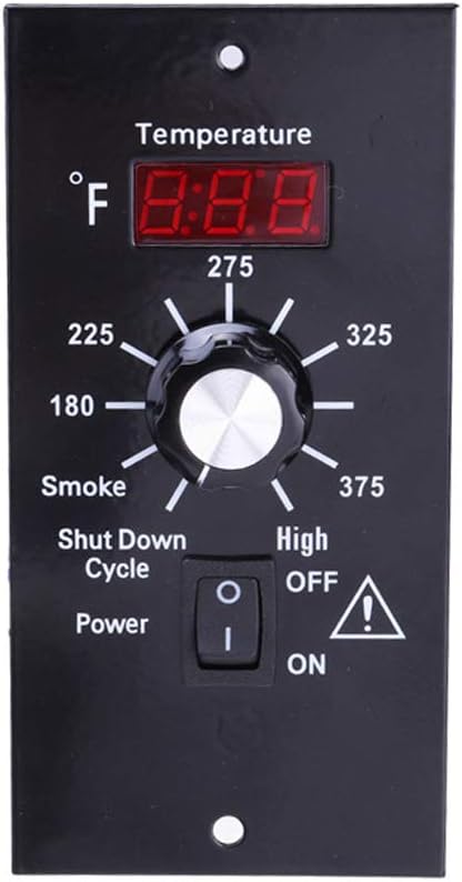 Digital Thermostat Controller, LED Display Temperature Control Panel Barbecue - Image 8