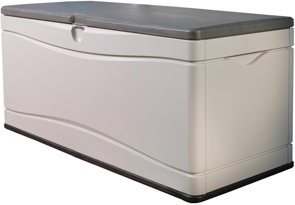 lifetime 60012 extra large deck box, 130 gallon, main product view