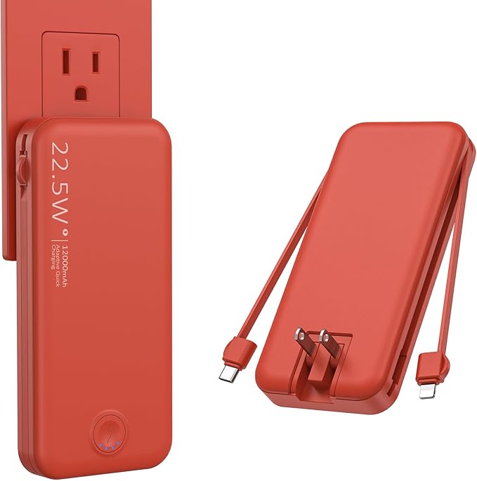 Nusyddy Portable Charger, 12000mAh 22.5W Fast Charging Power Bank by NUSYDDY