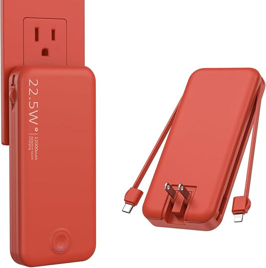 Nusyddy Portable Charger, 12000mAh 22.5W Fast Charging Power Bank by NUSYDDY