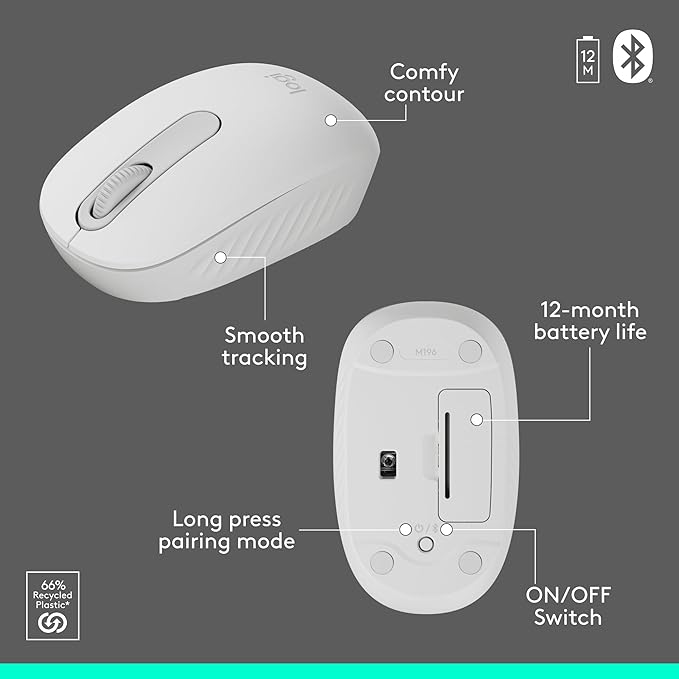 Logitech MK250 Bluetooth Wireless Mouse and Keyboard Combo: Fast & Easy - Image 7