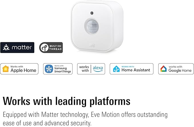 Eve Motion 3-Pack – Smart Motion and Light Sensor, Automatic Activation of - Image 2