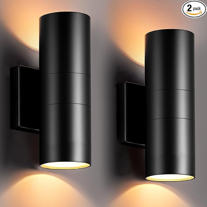 wowlite Dusk to Dawn Outdoor Light Fixture, Up and Down Lights Outdoor Lights by wowlite
