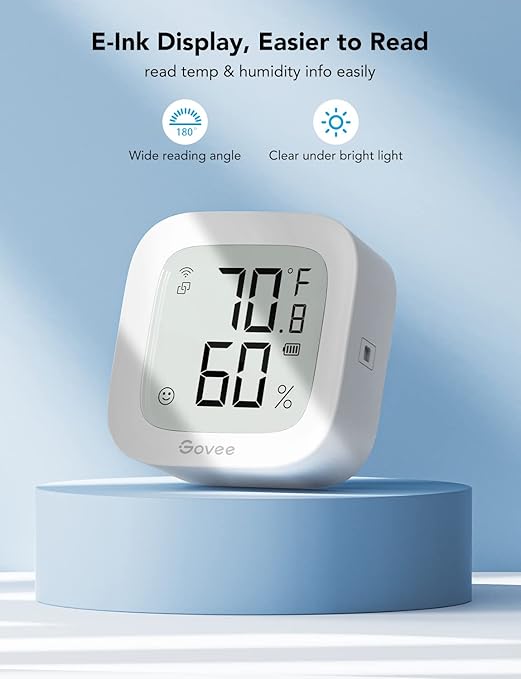 Govee WiFi Thermometer Hygrometer 2Pack H5103, Indoor Temperature Humidity - Image 3