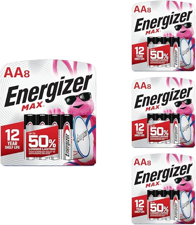 Energizer AA Batteries, MAX Double A Battery Alkaline by Energizer