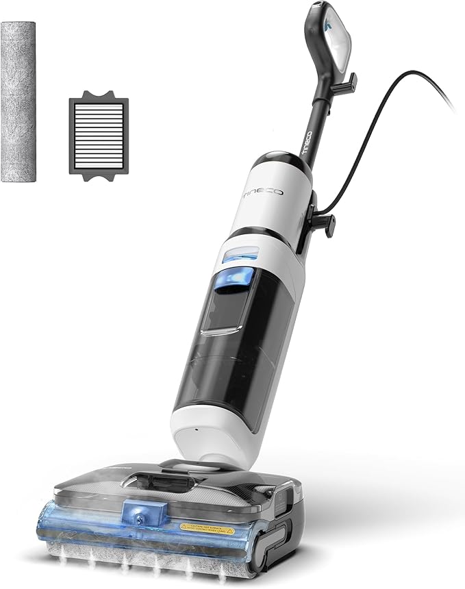 Tineco FLOOR ONE S6 Stretch Steam Corded Wet Dry Vacuum Steam Mop All-in-One by Tineco