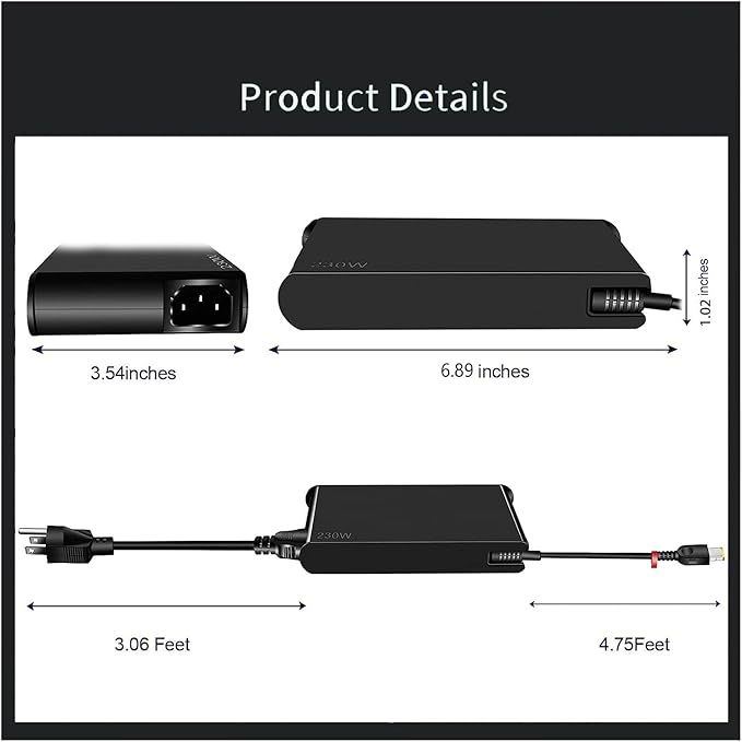 230W Legion 5 Charger Compatible - Image 8