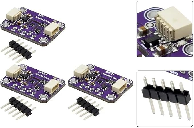 SHT40 SHT41 SHT45 Temperature and Humidity Sensor Module 3.3-5V I2C - Image 5