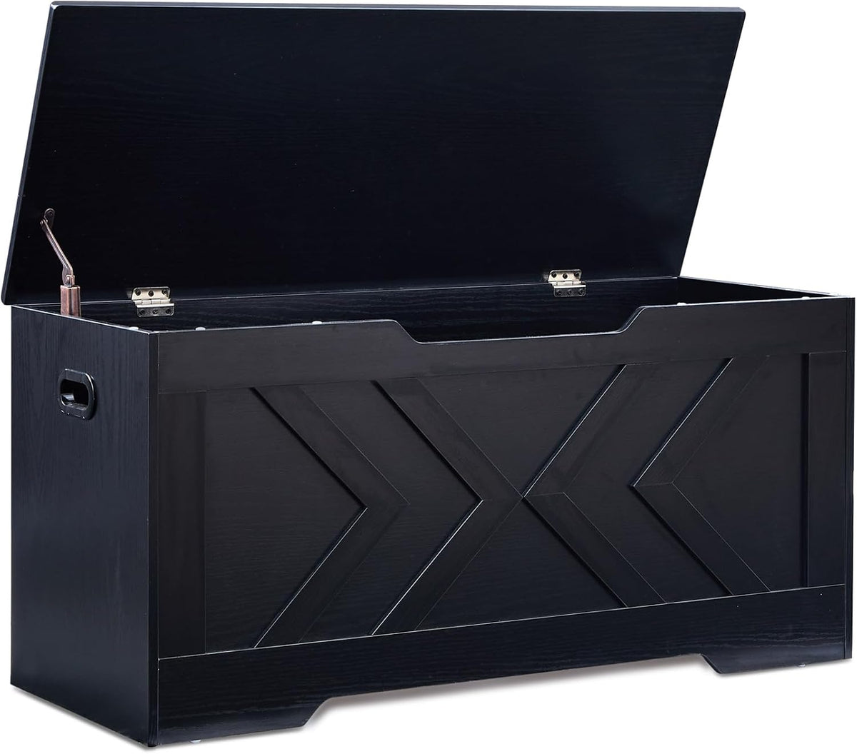 39.4” storage bench, extra large entryway bench with, main product view