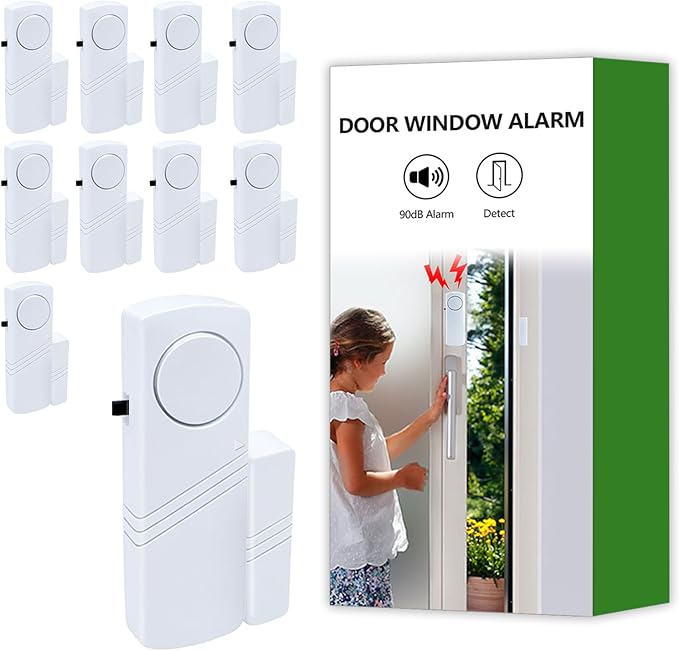 Door Window Alarm, 90dB Door Alarms Sensor by Unknown