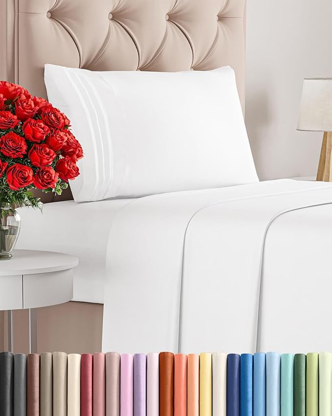 Twin XL Size 3 Piece Sheet Set by CGKUnlimited