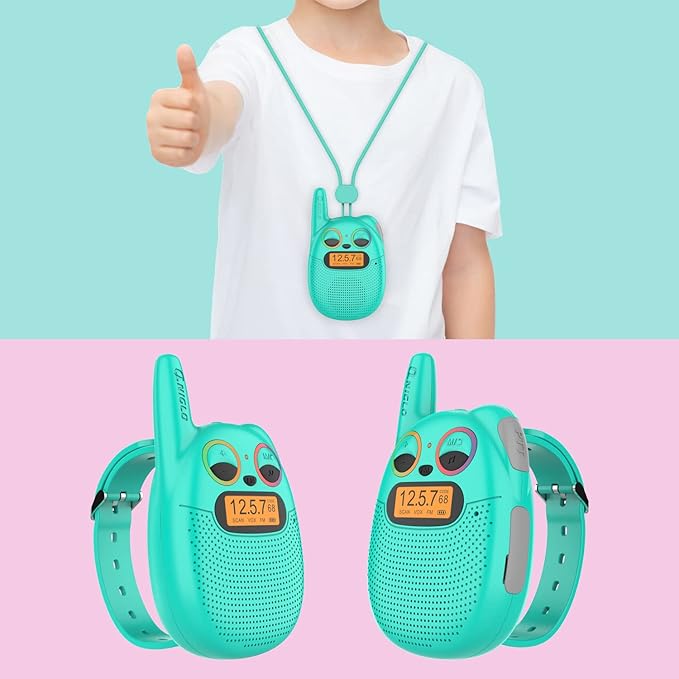 Qniglo Walkie Talkies for Kids Rechargeable, Christmas Birthday Gifts for Boys - Image 2