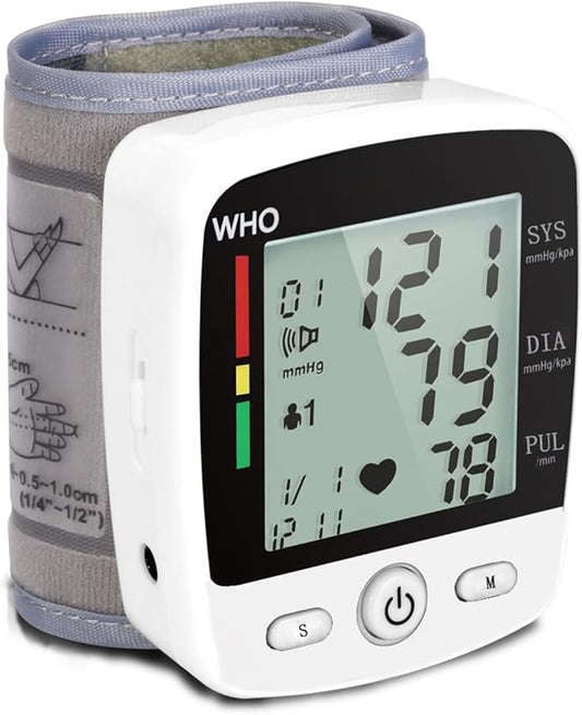 Blood Pressure Monitor, Irregular Heartbeat Detector, Automatic BP Monitor 90x2 by ZHENROAD