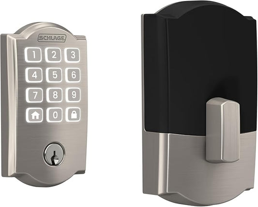 Schlage Arrive WiFi Deadbolt Smart Lock, Keyless Entry Door Lock by SchlageLockCompany