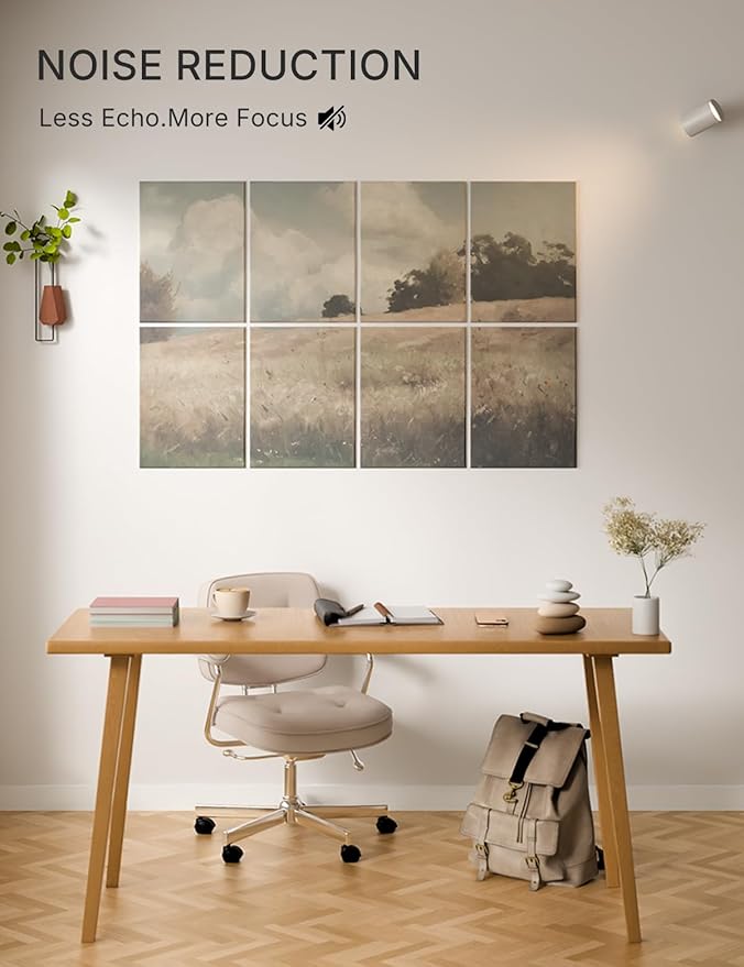 Wall Art Acoustic Panels, Decorative Sound Absorbing Panels - Image 2