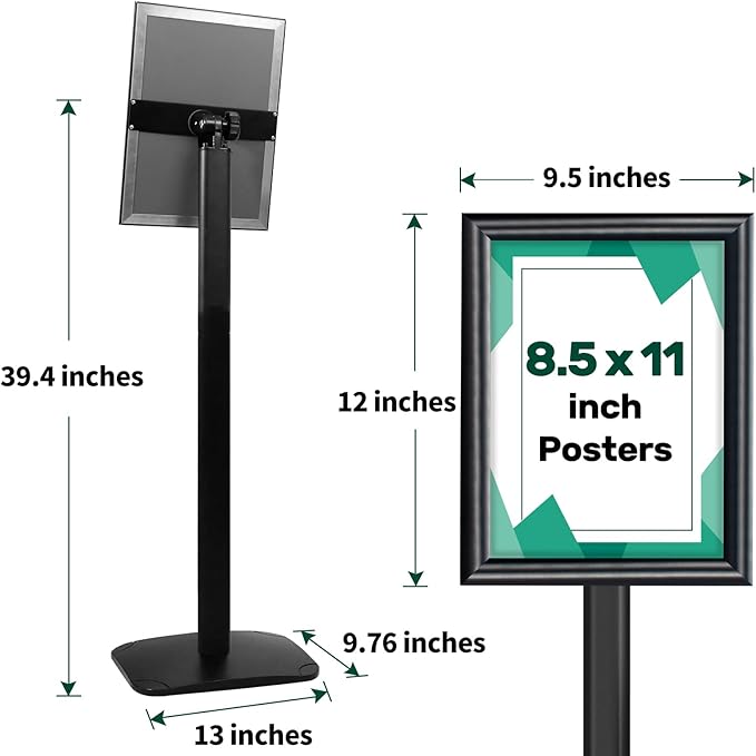 Heavy Duty Pedestal Sign Holder - Image 5