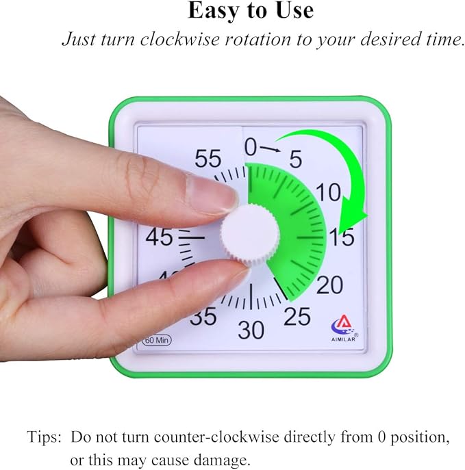 AIMILAR 60 Minute Visual Timer - Image 3