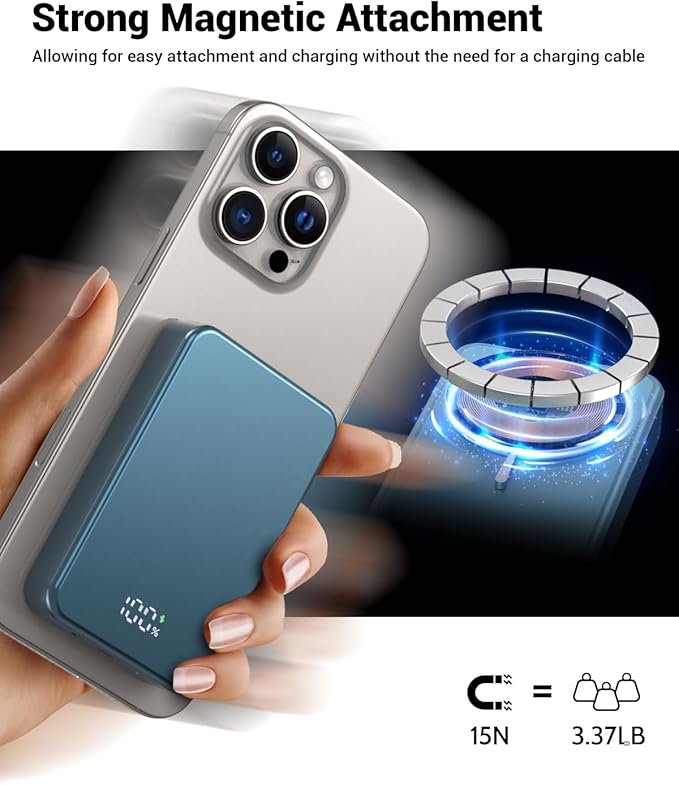 POAQCIF Magnetic Power Bank 26800mAh - Image 5