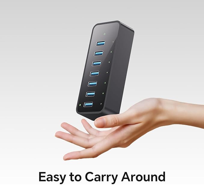 USB 3.0 Hub, 7Ports USB Hub - Image 9