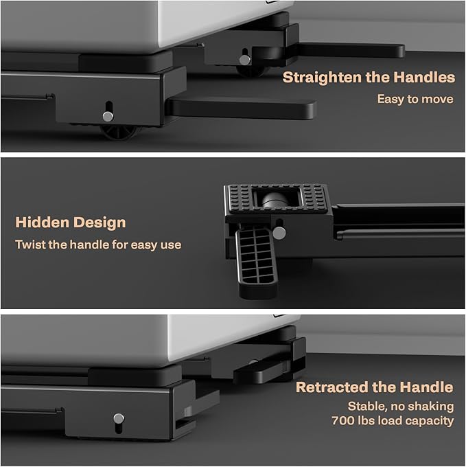 KVRG Appliance Rollers Heavy Duty, Newest Extendable Appliance Sliders - Image 3