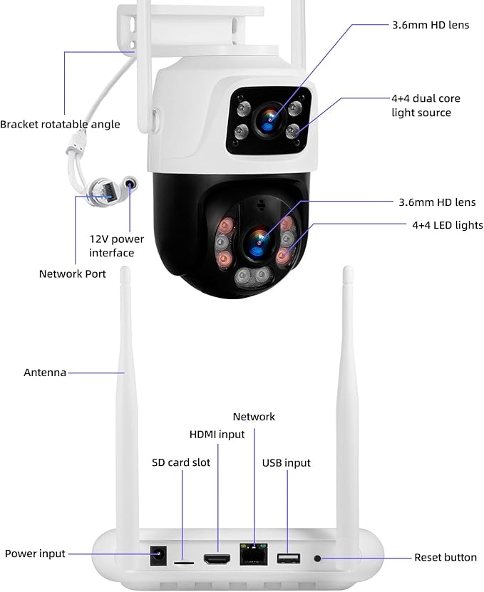 Fuers Wireless Security Camera System, 5MP 8CH NVR - Image 9