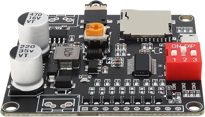DiGiYes 20W Voice Playback Module DC 6-35V 24-bit DAC Output Support TF Card - Image 8