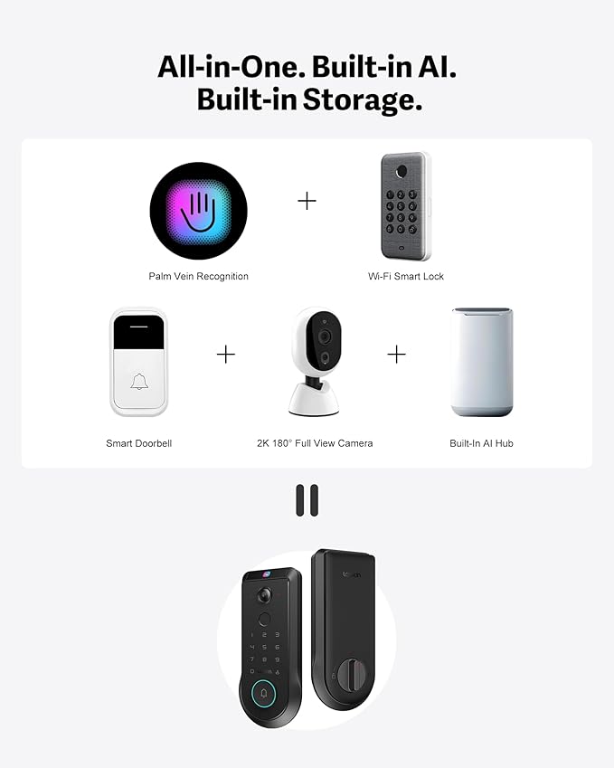Lockin Veno Pro Smart Deadbolt Lock - Image 3