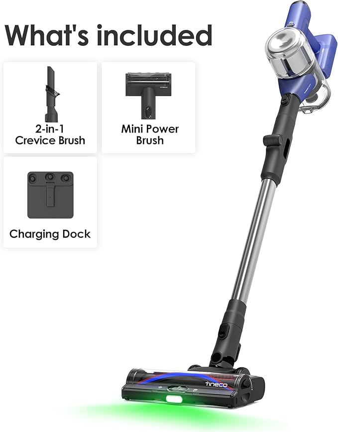 Tineco Pure ONE S50 Pro Cordless Stick Vacuum Cleaner, 200AW Powerful Suction - Image 9