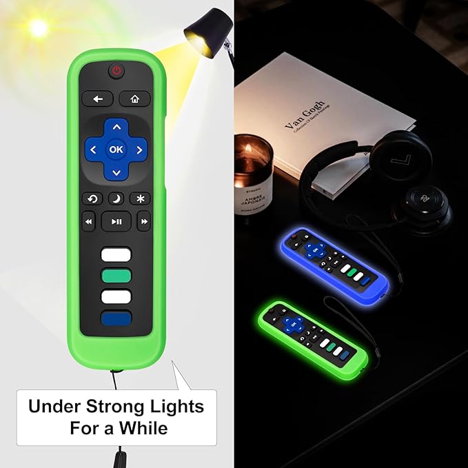 Remote Cover Case for Roku TV Remote Control/Silicone Protective Sleeve Skin - Image 3