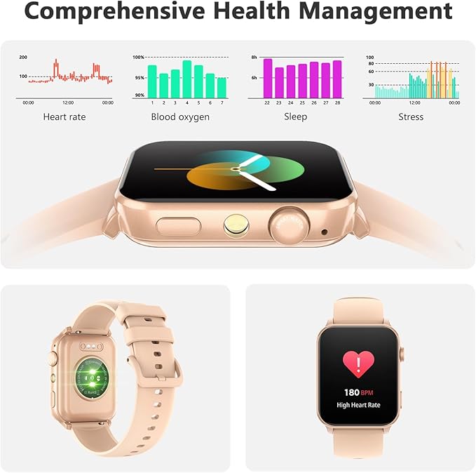 Blackview Smart Watch for Women, 1.91" HD Touchscreen Fitness Watch - Image 4