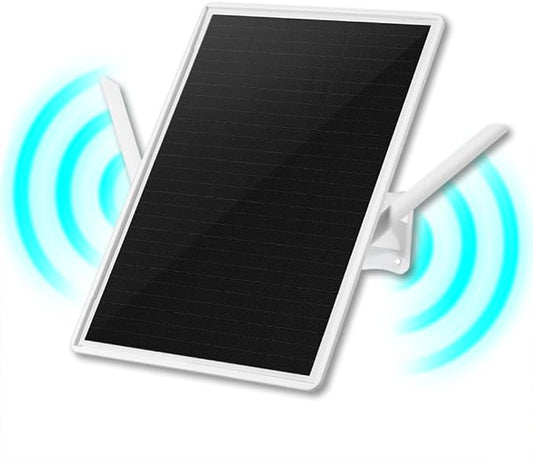 WiFi Extender Signal Booster Solar Battery Outdoor, Long Range up to 300-feet by Unknown