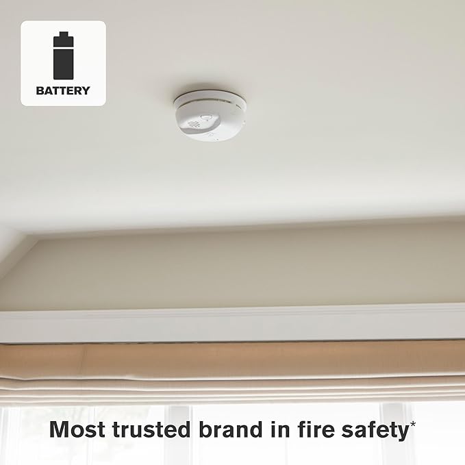 First Alert SMICO100 Battery-Operated Combination Smoke & Carbon Monoxide Alarm - Image 4