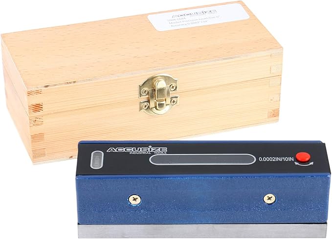 Accusize Industrial Tools 6 inch Master Precision Level in Fitted Box, Accuracy - Image 3