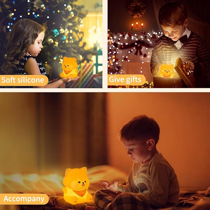 Rytinazzz Red Panda Night Light, 50-Hour Battery & Pat Control, Squishy - Image 7