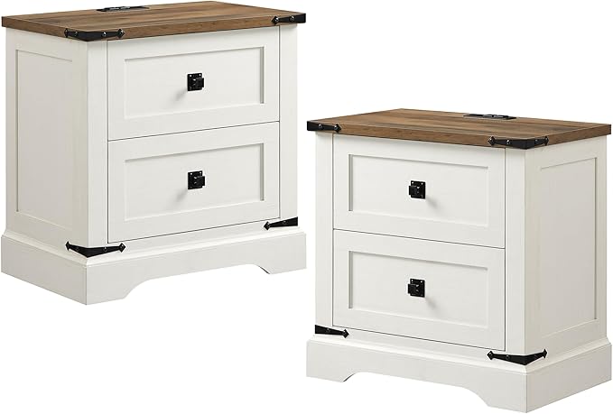 T4TREAM 24" Farmhouse Nightstand by T4TREAMFurniture